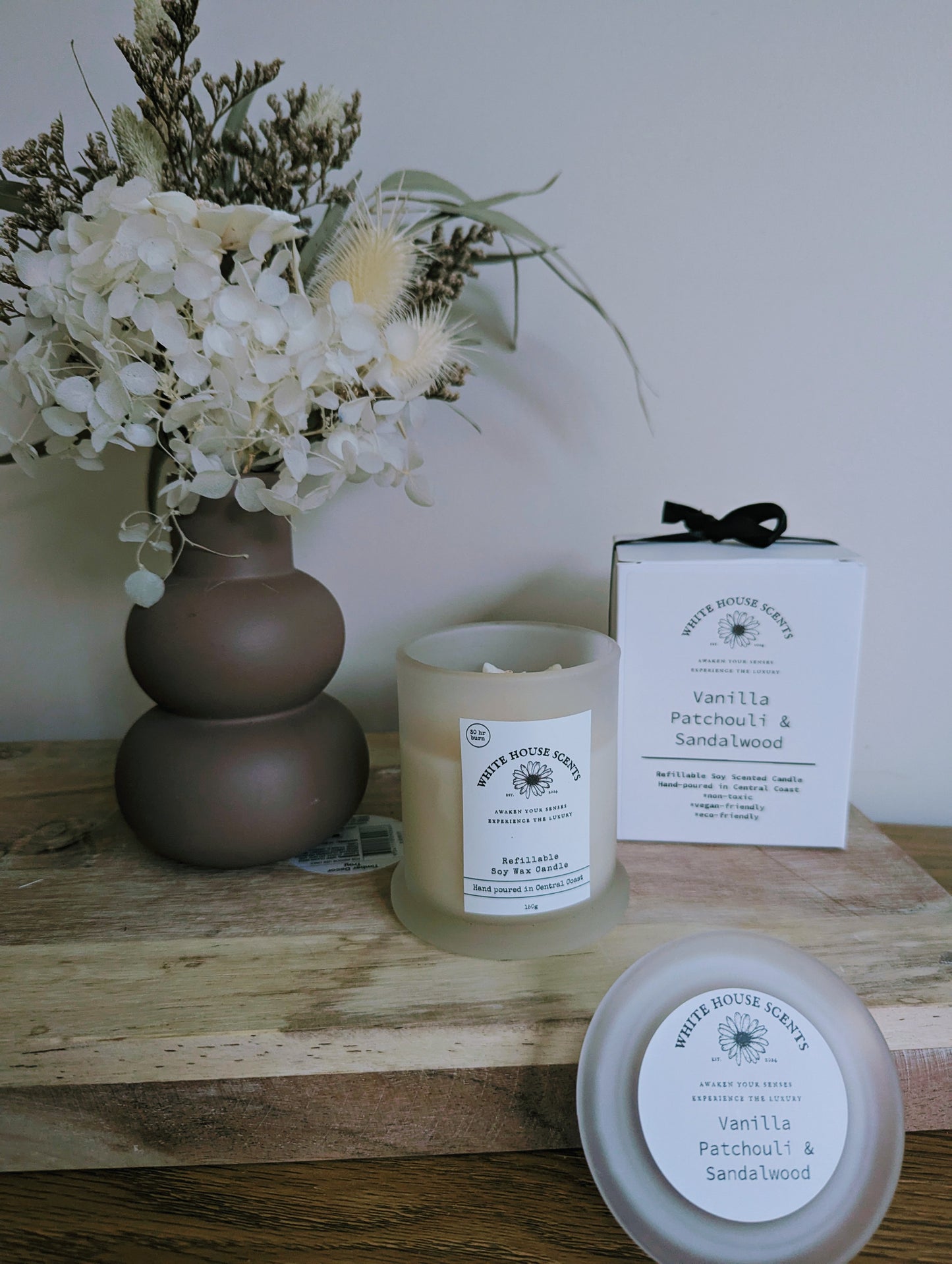 Refillable Soy Wax Candle