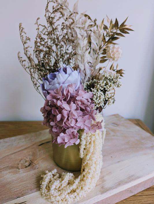 "Lilac" Small Preserved Floral Arrangement