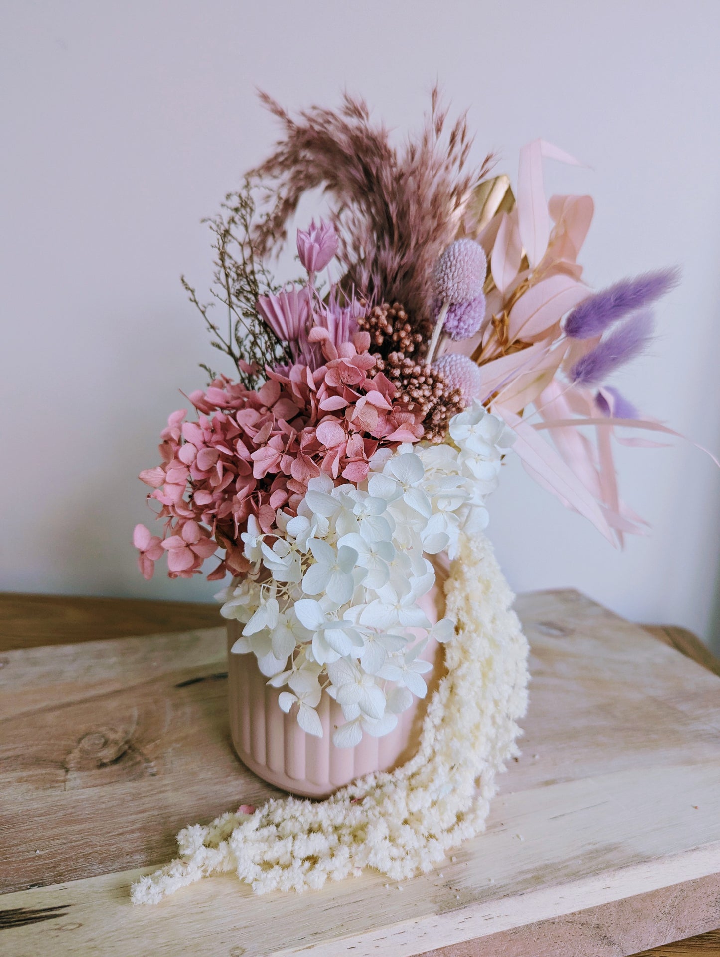 "Violet" Small Preserved Floral Arrangement