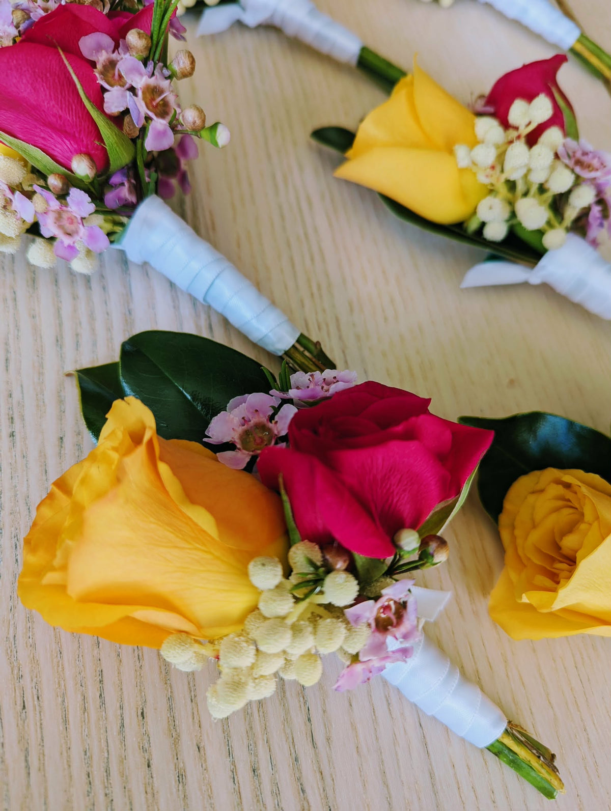 Corsages and Boutonniere's