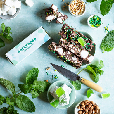 Pebbly Path Rocky Road- Mint Motorway