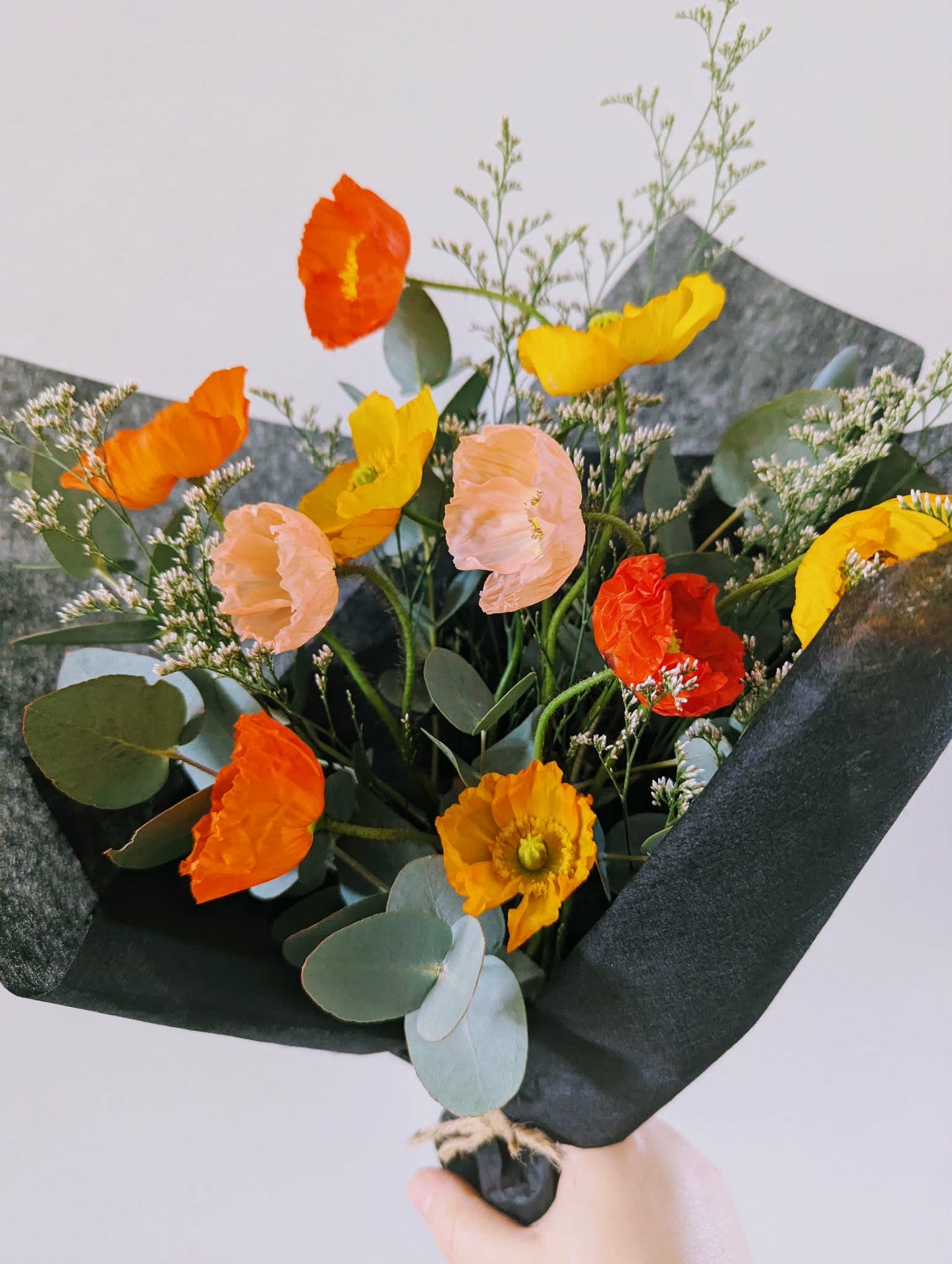 Weekly Studio Posy- Poppies