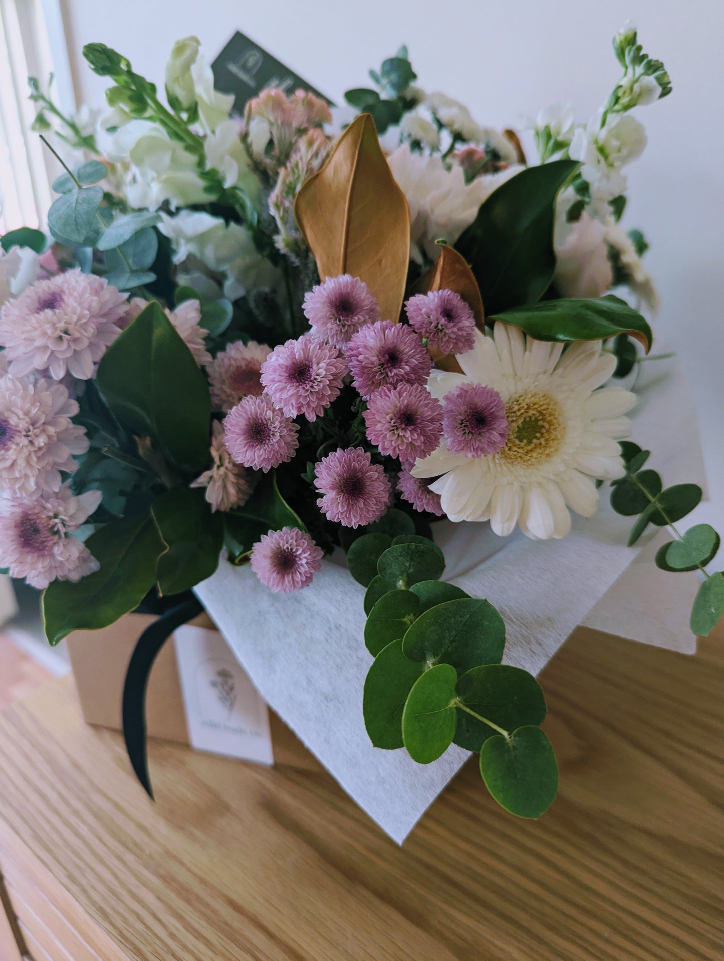 Pastel Romantic Posy Box