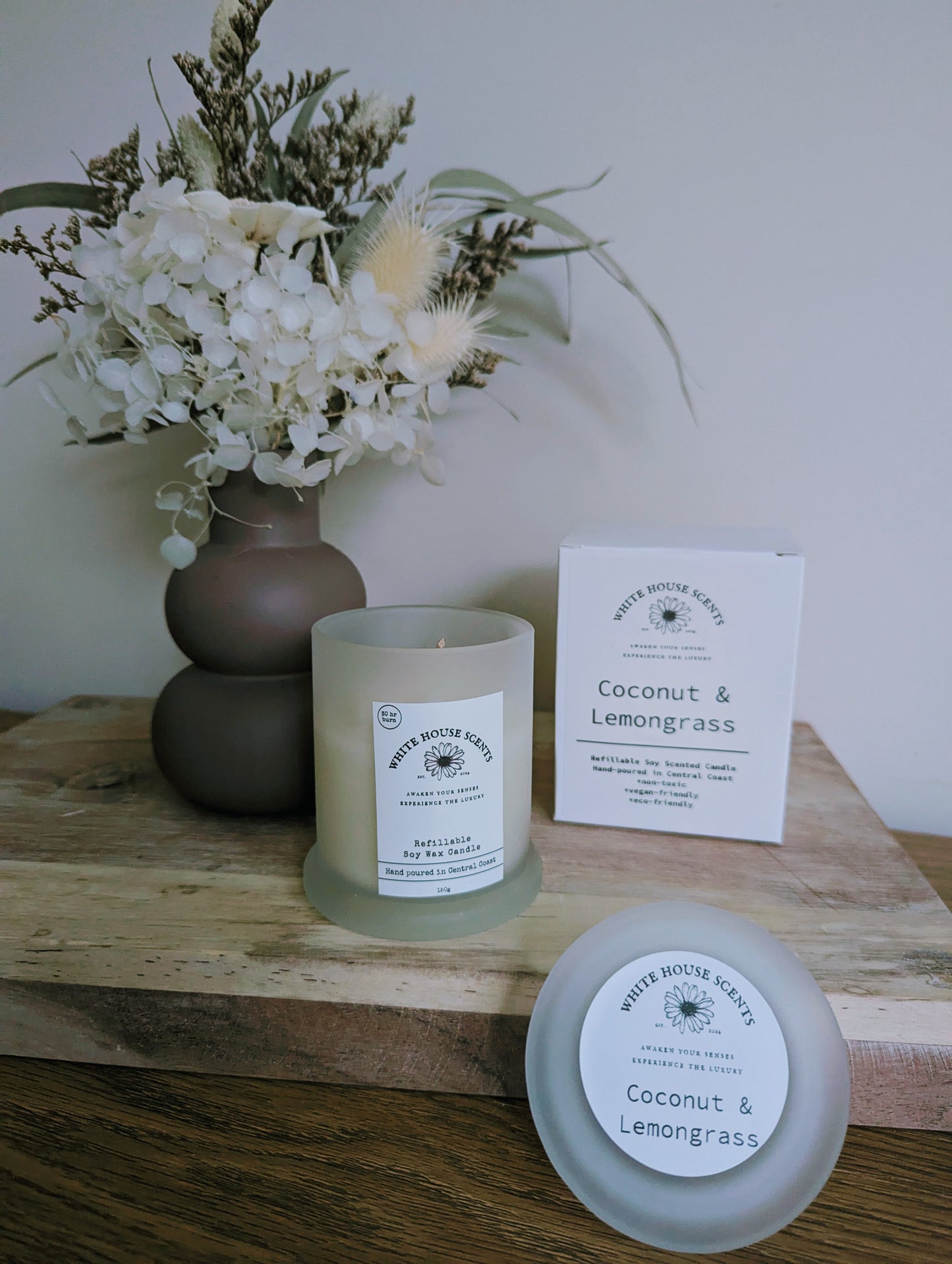 Refillable Soy Wax Candle