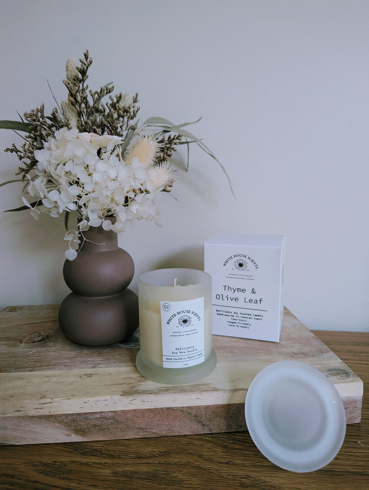 Refillable Soy Wax Candle