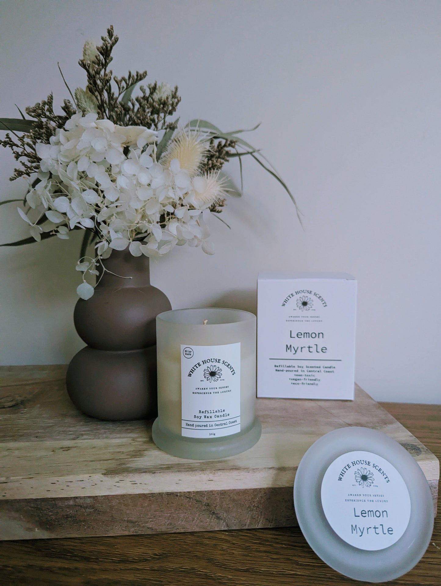 Refillable Soy Wax Candle