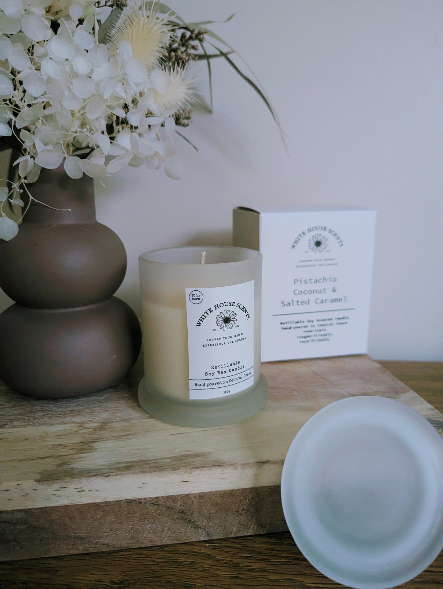 Refillable Soy Wax Candle