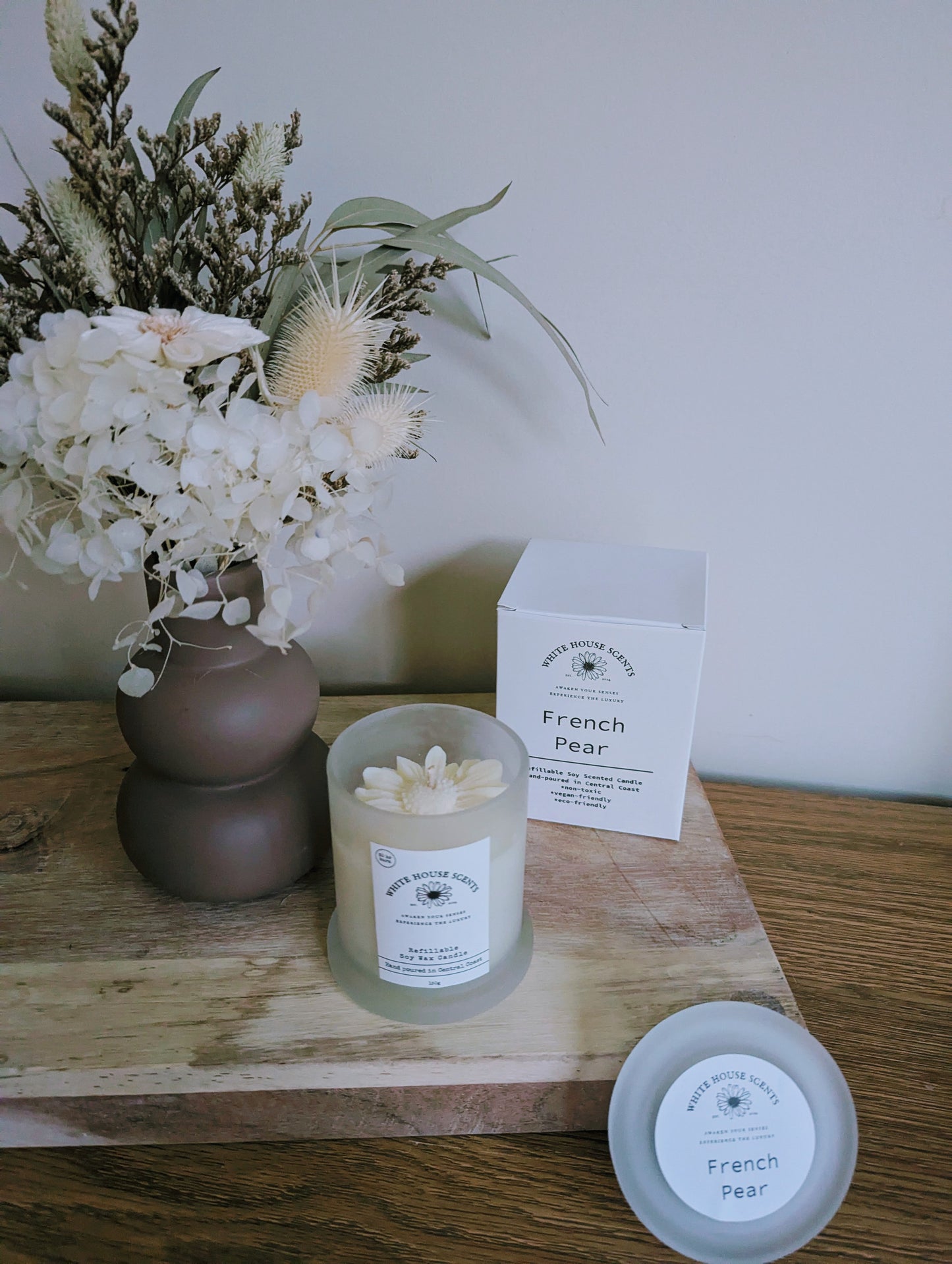 Refillable Soy Wax Candle