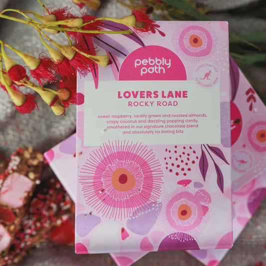 Pebbly Path Rocky Road- Lovers Lane